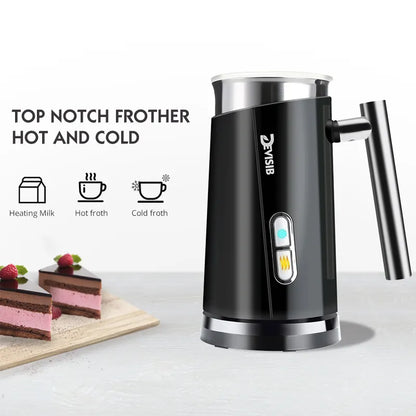 DEVISIB Automatic Milk Frother Electric Hot and Cold for Making Latte Cappuccino Coffee Frothing Foamer Kitchen Appliances 220V