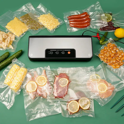 LAIMENG Vacuum Sealer with Roll Holder Pulse Function Sous Vide Vacuum Packing Machine For Food Storage Packer Vacuum Bags S285