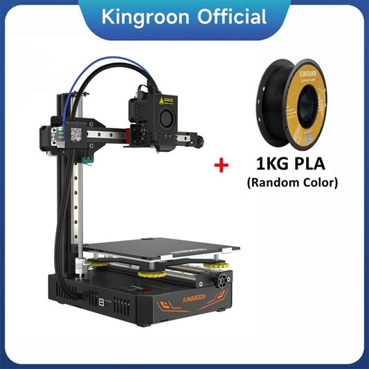 KINGROON Newest FDM 3D Printer, KP3S Pro S1 High Precision XYZ-Axis Duide Rail 200mm/s Max Print Speed 200*200*200mm Build Size
