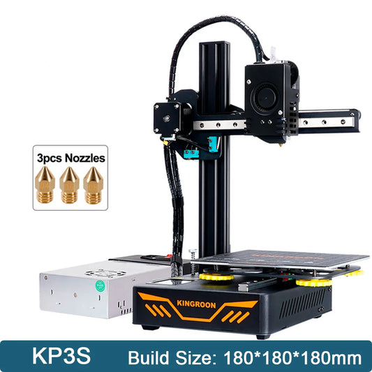 KINGROON KP3S KP3S PRO KP5L FDM 3D Printer Kit High Precision with Resume Printing Professional DIY 3D Printers KP3SPRO S1